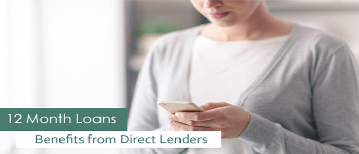 12 Month Loans from Direct Lenders